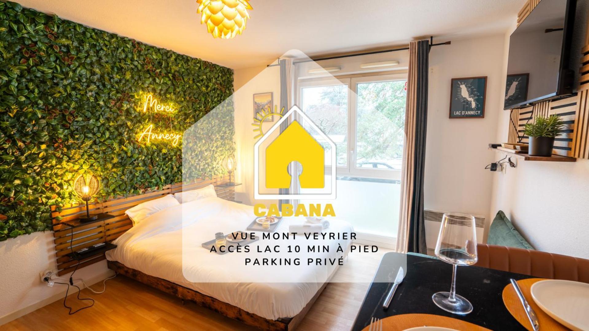 Cabana & Merci Annecy - Parking Et Proche Du Lac المظهر الخارجي الصورة